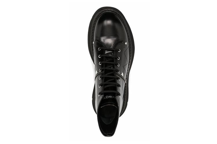 Ботинки мужские Alexander McQueen Tread Slick Boot черные, 42 EU