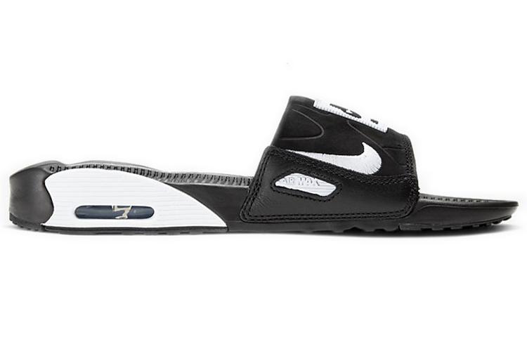 Шлепанцы женские Nike Air Max 90 черные, 38 EU