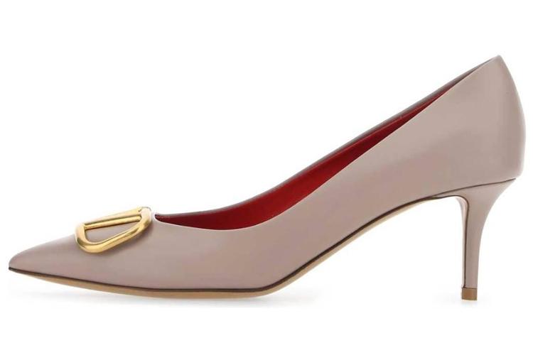 Туфли женские Valentino Slim Heel розовые, 36 EU