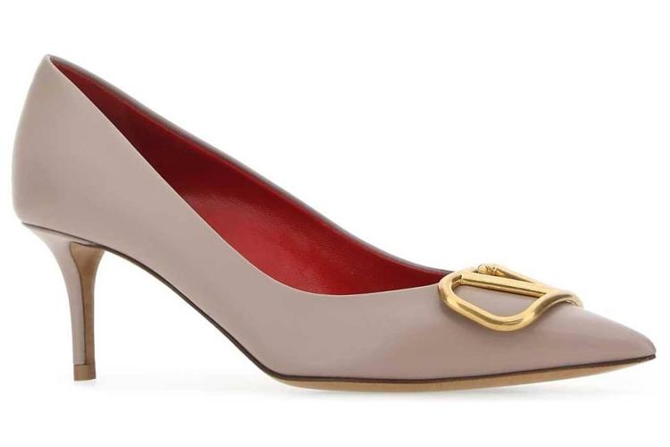 Туфли женские Valentino Slim Heel розовые, 36 EU