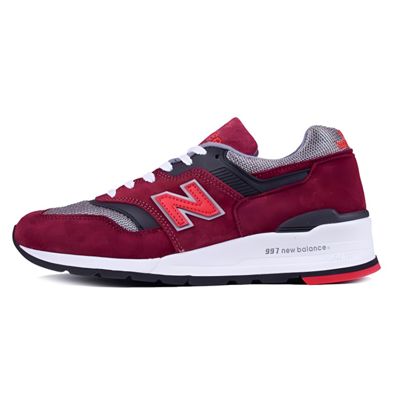 Кроссовки мужские New Balance 997 Made In Usa burgundy