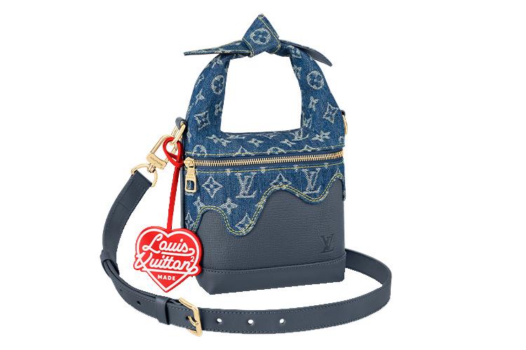 Сумка женская LOUIS VUITTON X Nigo Japanese Cruiser, blue