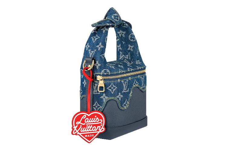 Сумка женская LOUIS VUITTON X Nigo Japanese Cruiser, blue