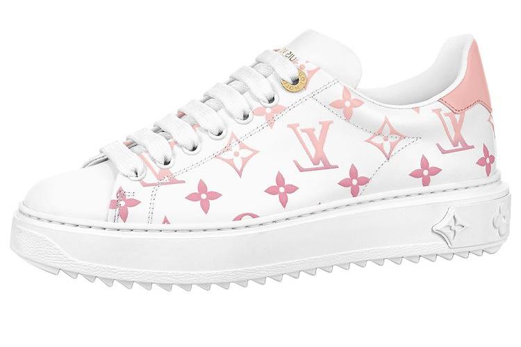 White With Pink Monogram