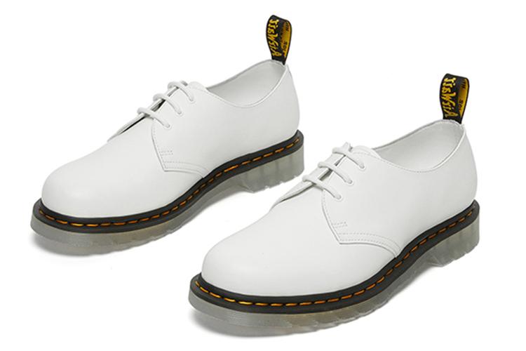 Оксфорды унисекс Dr.Martens 1461 белые, 38 EU
