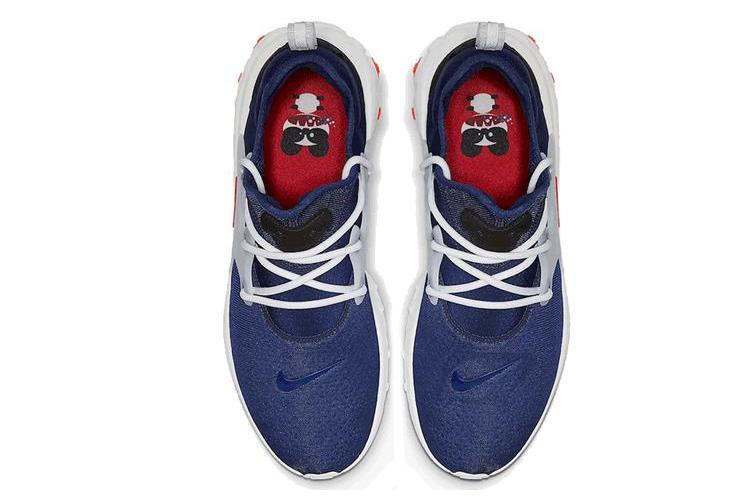 Кроссовки мужские Nike React Presto Rabid Panda, синий-белый, 41 EU