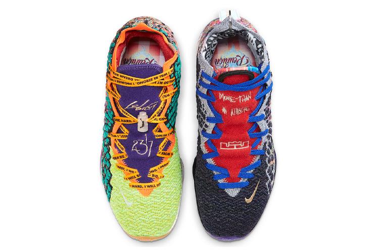 Кроссовки унисекс Nike LeBron 17 What The, purple-grey, 42.5 EU