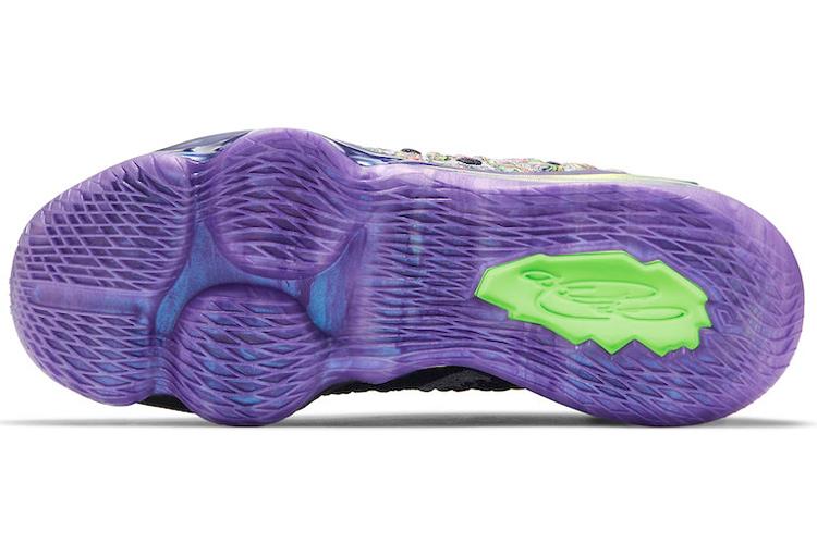 Кроссовки унисекс Nike LeBron 17 What The, purple-grey, 42.5 EU