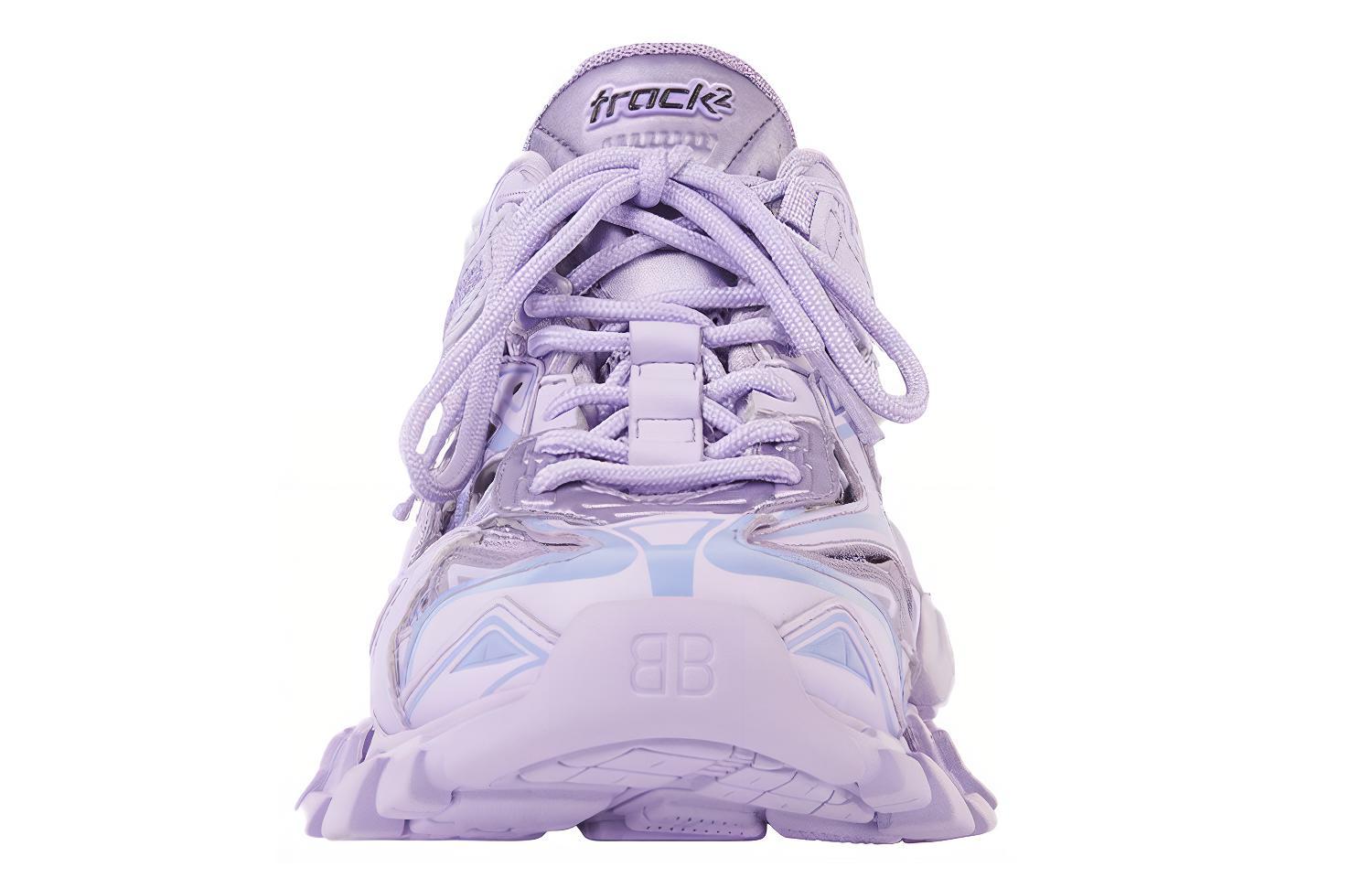 Кроссовки женские Balenciaga Track.2, lilac, 37 EU