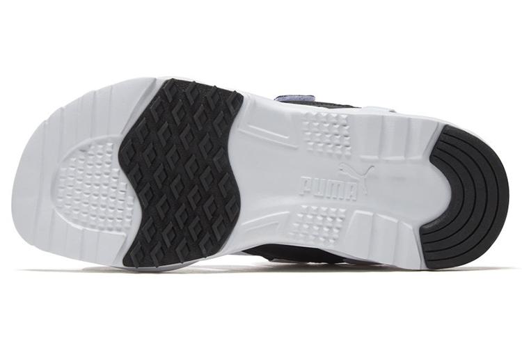 Сандалии унисекс PUMA Js Trail Sandal черные-белые, 35.5 EU