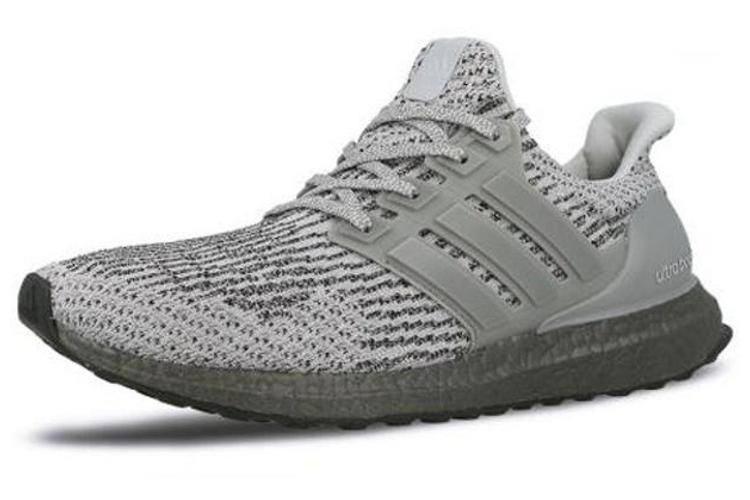 Кроссовки унисекс Adidas Ultra Boost 3.0 тройной серый, 44.5 EU