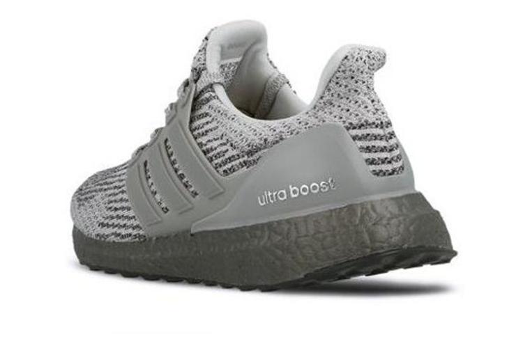 Кроссовки унисекс Adidas Ultra Boost 3.0 тройной серый, 44.5 EU