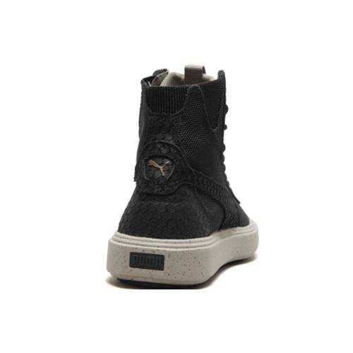 Кеды унисекс PUMA Breaker Hi Blocked черные-бежевые, 36 EU