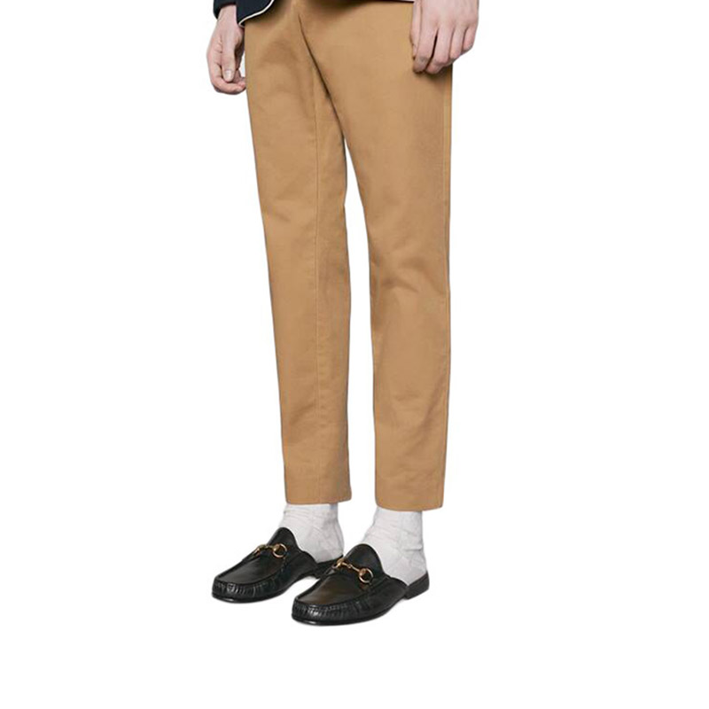 Шлепанцы женские GUCCI Horsebit черные-коричневые, 45.5 EU