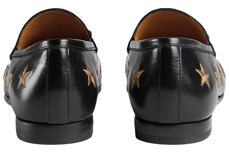 Лоферы женские GUCCI Jordaan черные, 35.5 EU