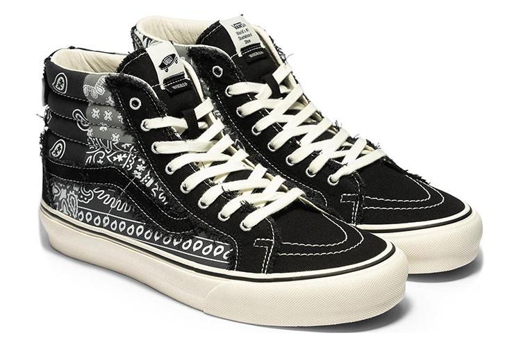 Кеды унисекс Vans Sk8-Hi Reissue VLT LX черные, 37 EU