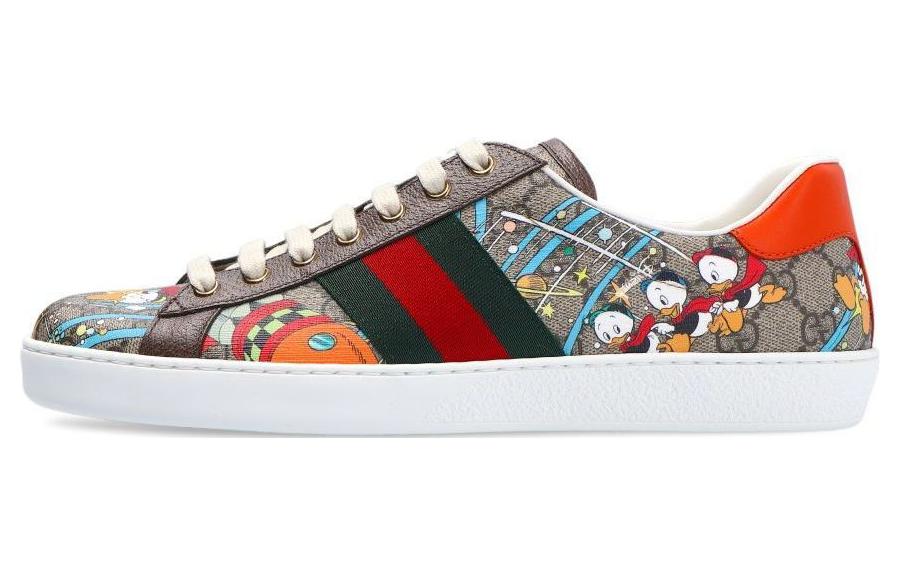 Кроссовки мужские GUCCI Disney X Donald Duck Ace Sneaker серые, 43.5 EU