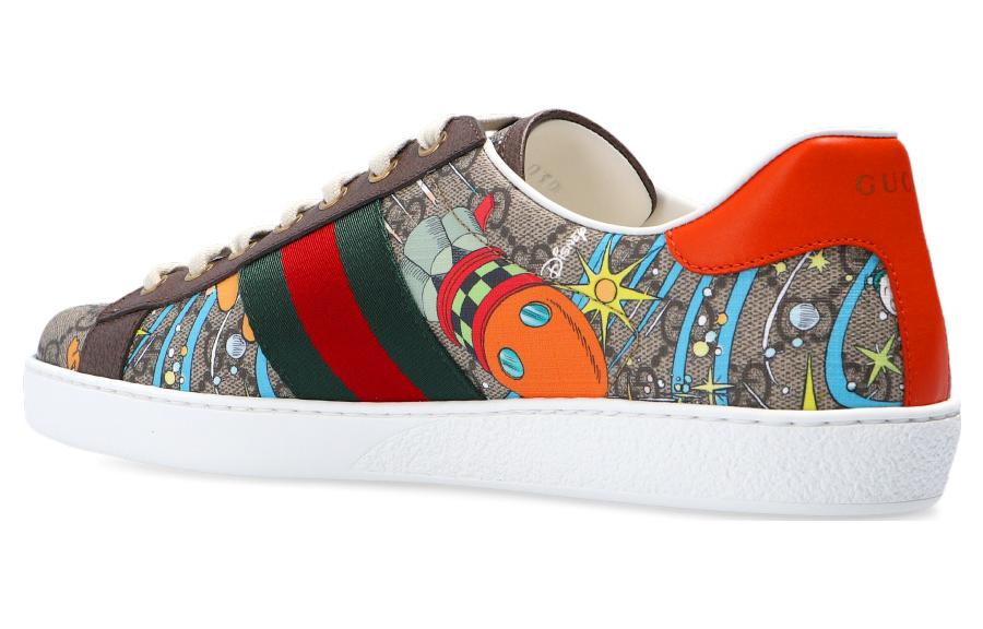 Кроссовки мужские GUCCI Disney X Donald Duck Ace Sneaker серые, 43.5 EU