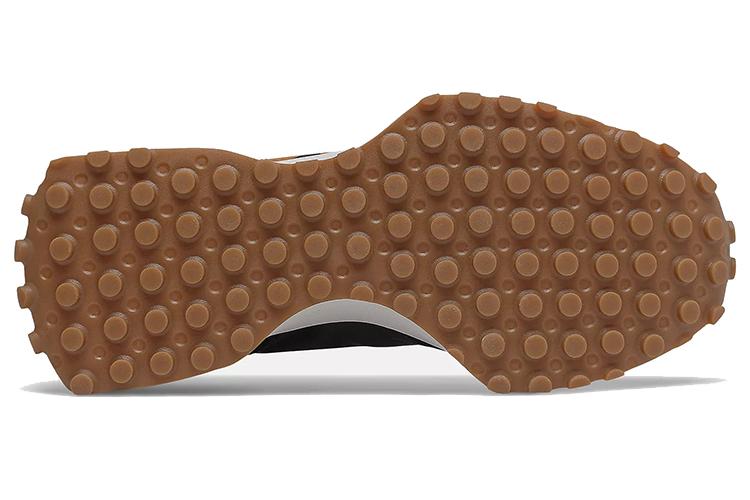 Кроссовки мужские New Balance 327 черные, оранжевые, 38.5 EU