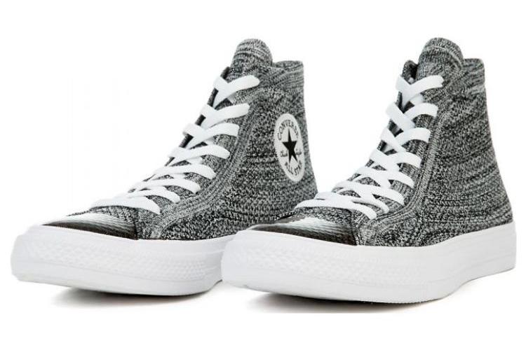 Кеды унисекс Converse Chuck Taylor All Star Flyknit High Wolf Grey, 36.5 EU