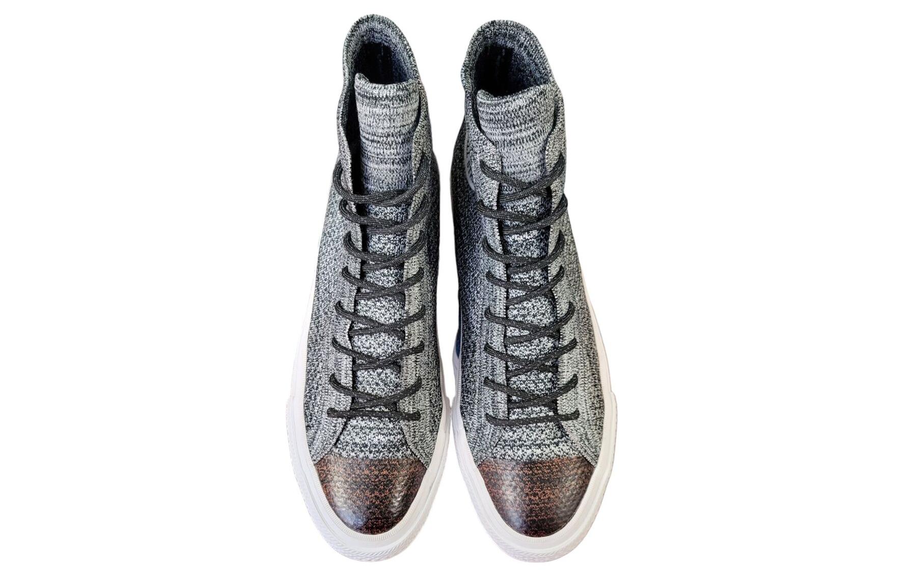 Кеды унисекс Converse Chuck Taylor All Star Flyknit High Wolf Grey, 36.5 EU