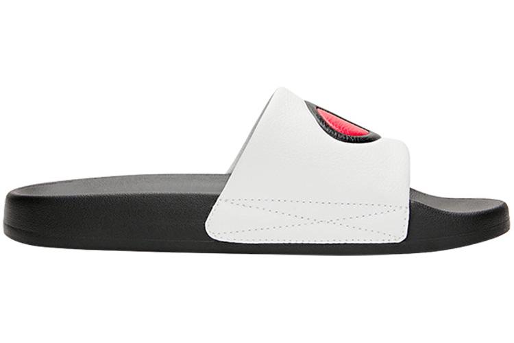 Шлепанцы унисекс Champion Campus черно-белые, 40 EU