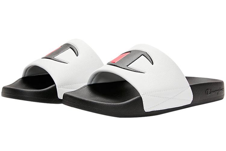 Шлепанцы унисекс Champion Campus черно-белые, 40 EU