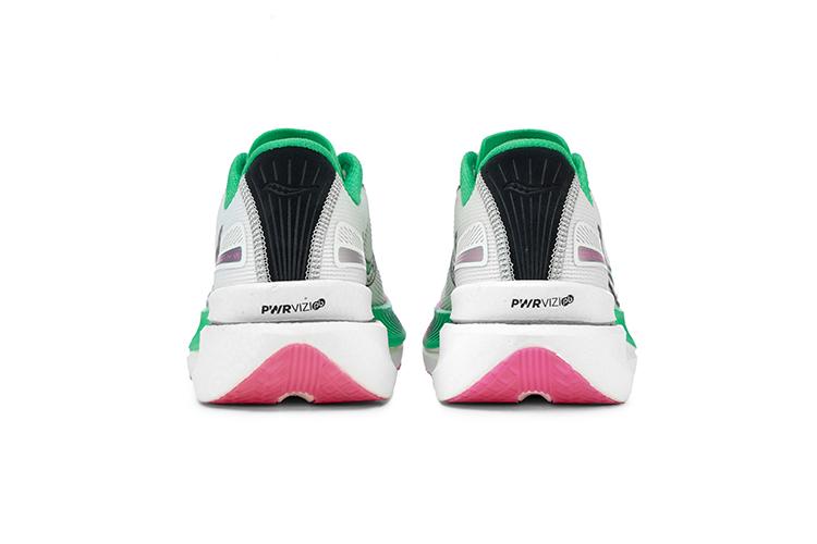 Кроссовки унисекс Saucony IDLING Cruise белые, розовые, зелёные, 38 EU