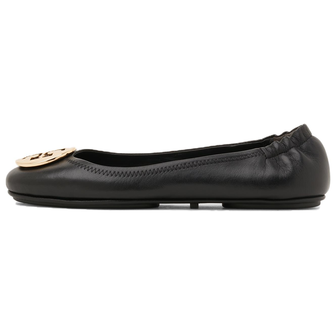 Балетки женские TORY BURCH Minnie Travel Ballet Flat черные, 36 EU