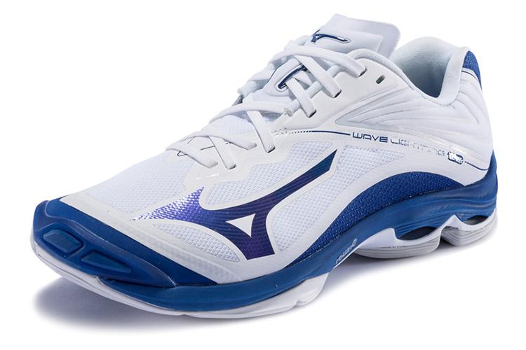 Кроссовки мужские Mizuno Lightning Z6 белые/синие, 50 EU