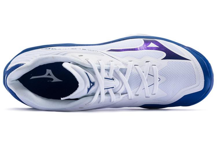 Кроссовки мужские Mizuno Lightning Z6 белые/синие, 50 EU