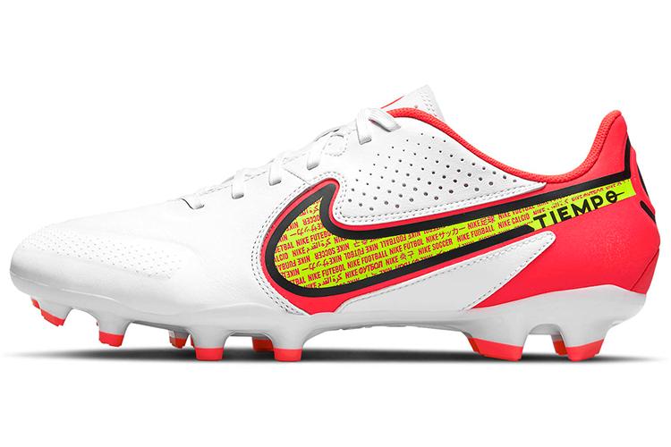 Футбольные бутсы мужские Nike Legend 9 Academy FG белые/красные, 44 EU