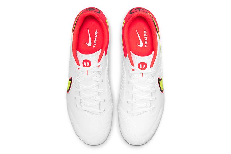 Футбольные бутсы мужские Nike Legend 9 Academy FG белые/красные, 44 EU