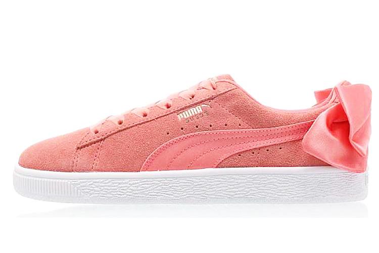 Кеды женские PUMA Suede Bow Shell Pink