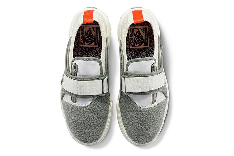 Кеды унисекс Vans X Coast Zip серые, 38 EU