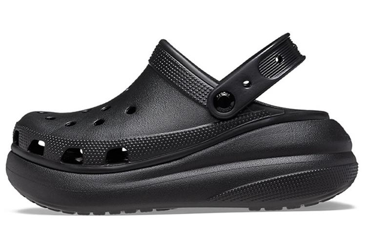 Шлепанцы унисекс Crocs Crush Clog черные