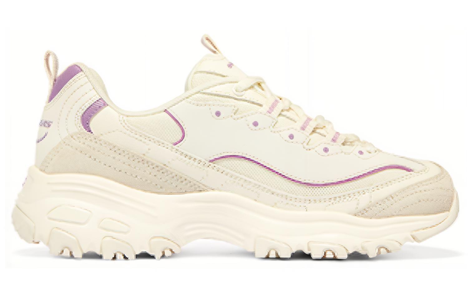 Кроссовки женские Skechers D'Lites кремовые, 35 EU