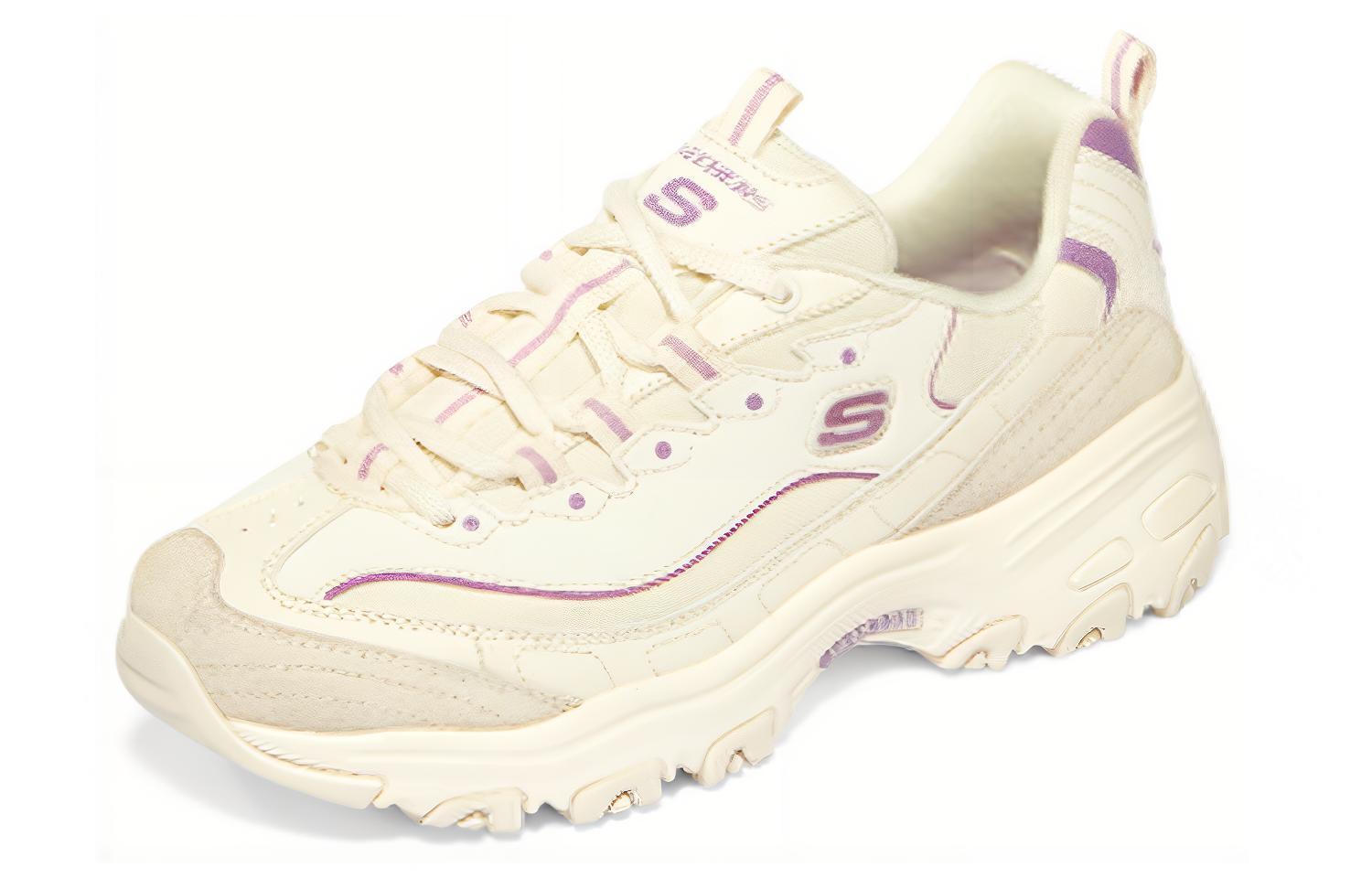 Кроссовки женские Skechers D'Lites кремовые, 35 EU