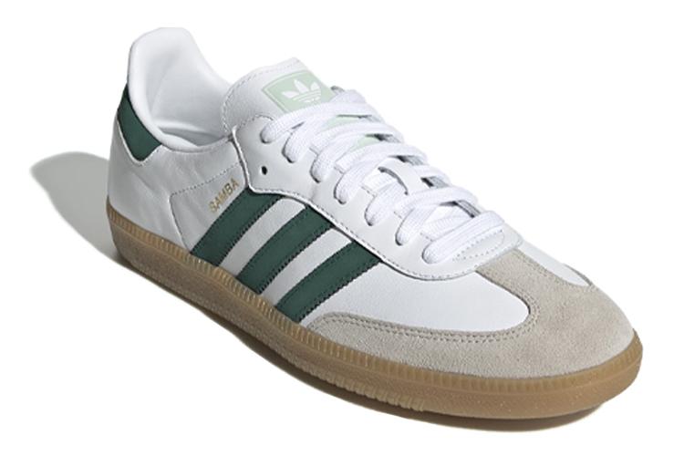 Кроссовки мужские Adidas Samba OG белые, 44 EU