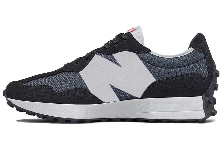 Кроссовки мужские New Balance 327 черные, 42.5 EU