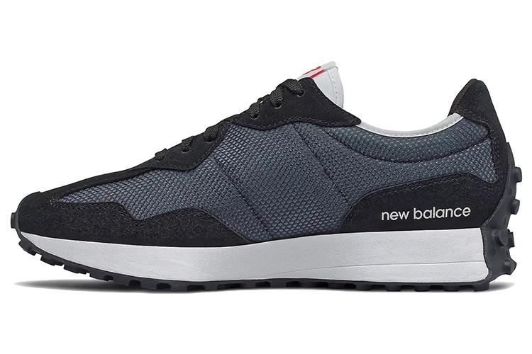Кроссовки мужские New Balance 327 черные, 42.5 EU