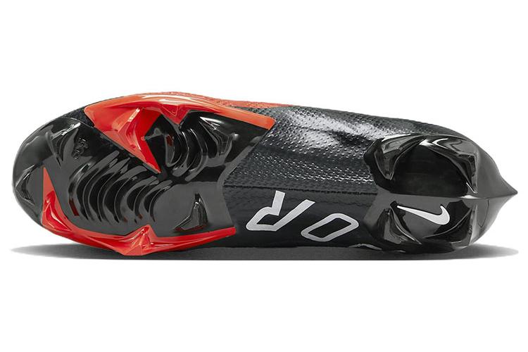 Футбольные бутсы мужские Nike Vapor Edge Pro 360 черно-оранжевые, 44.5 EU