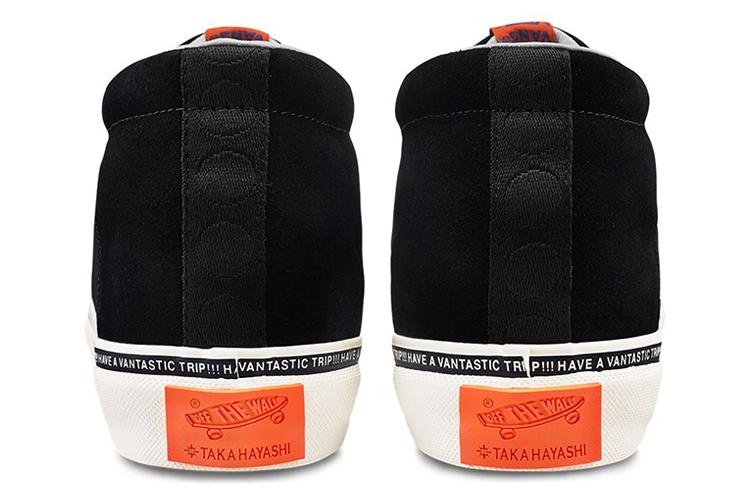 Кеды унисекс Vans Taka Hayashi X Snake Trail LX черные, 40 EU