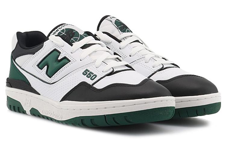Спортивные кеды унисекс New Balance 550 BB550 зеленые, 42 EU