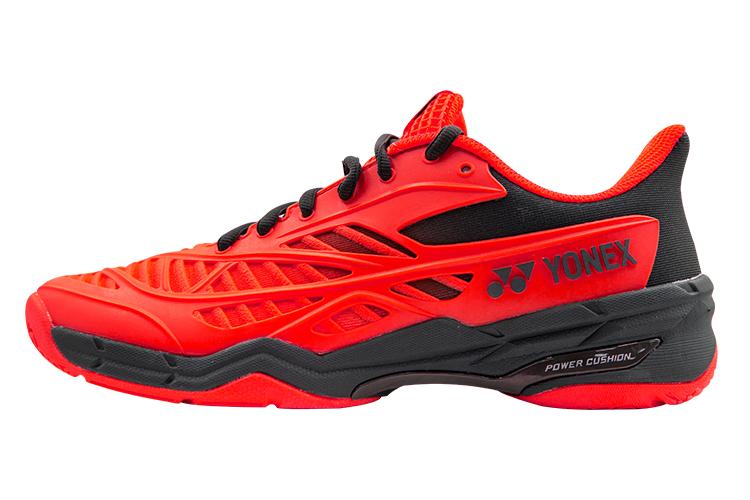 Кроссовки унисекс YONEX Power Cushion Low-Top ярко-красные, 39 EU