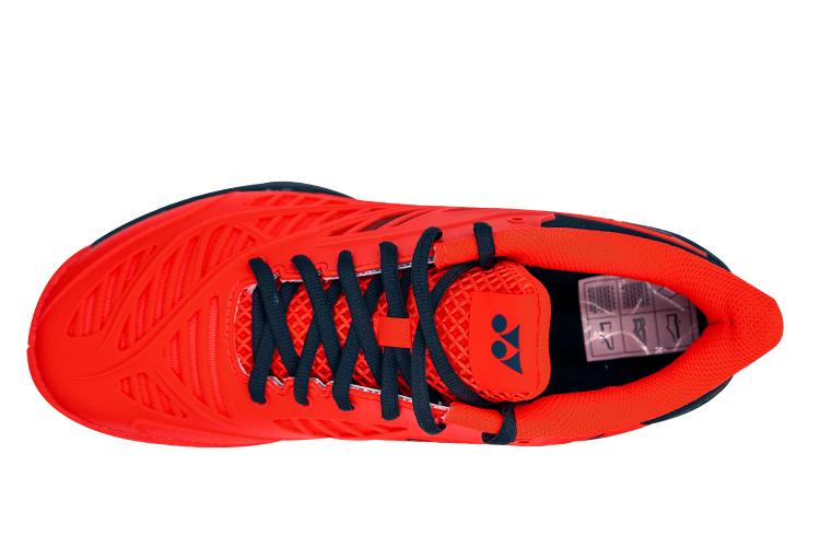 Кроссовки унисекс YONEX Power Cushion Low-Top ярко-красные, 39 EU