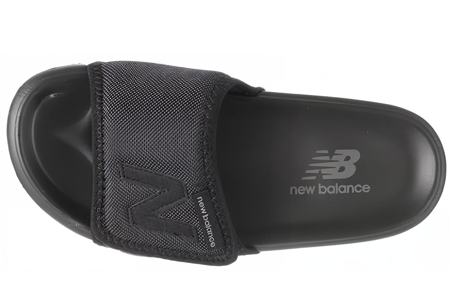 Сланцы унисекс New Balance 2152 Series черные, 37.5 EU