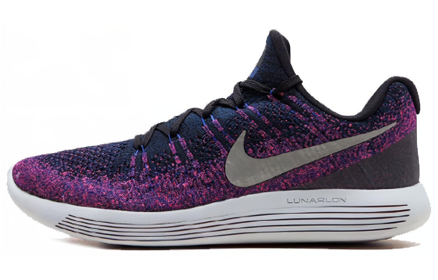Кроссовки мужские Nike LunarEpic Low Flyknit 2 'Hyper Punch Royal', 40 EU