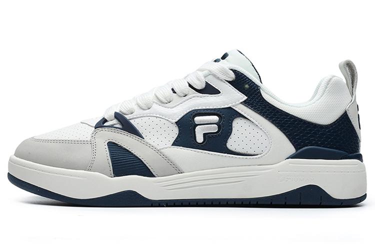 Кеды мужские FILA FUSION Smash Low Top белые и синие, 40.5 EU