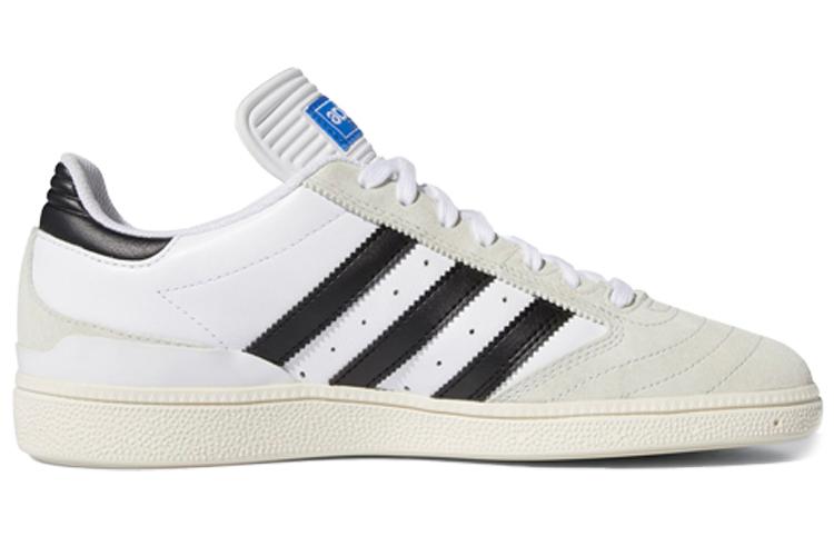 Велотуфли унисекс Adidas Busenitz белые, черные, 46 EU